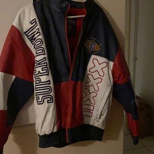 Leather Super Bowl jacket